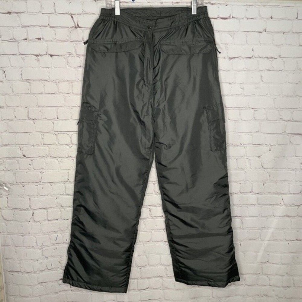 Ixtreme‎ Outfitters Dark Gray/Black Multi Pocket Snow Ski Pants Men L Bangladesh